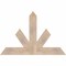 Ekena Millwork Saratoga Smooth Timber Gable Bracket, Douglas Fir, 48"W x 32"H x 1 1/2"D x 5 1/2"F, 16/12 Pitch GBW048X32X0206SAR00SDF - alternate 1